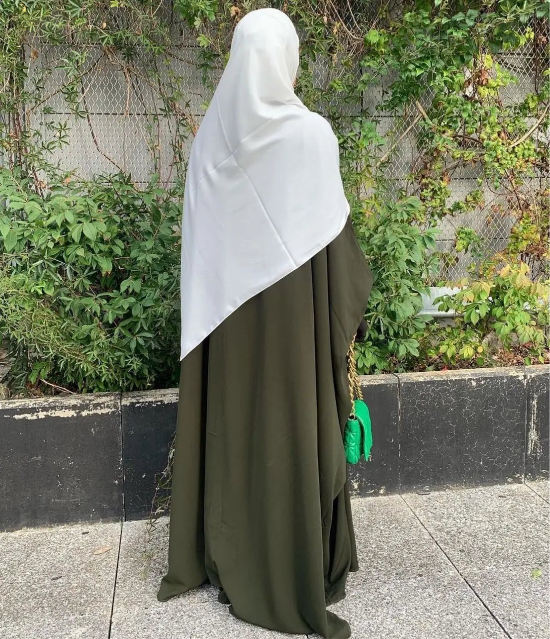 Hijab En Soie De Médine - Voile Musulman 190x75 Cm Blanc, Neuf Avec étiquettes