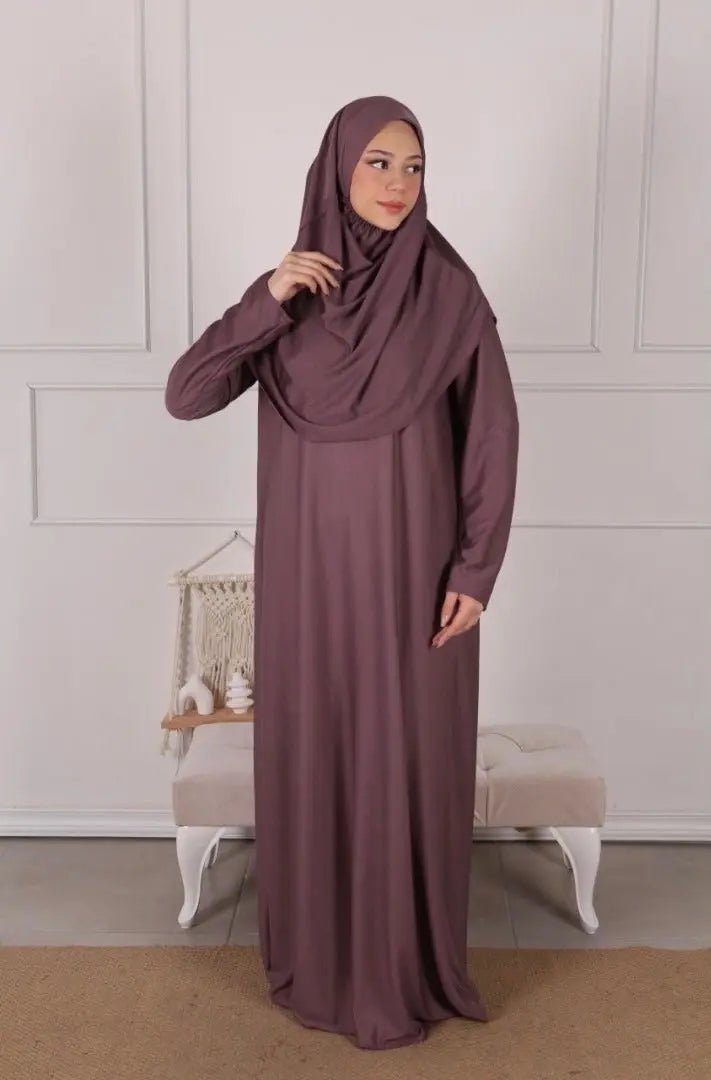 Robe De Priere Femme Robe De Prière Bonbon Violette MON HIJAB