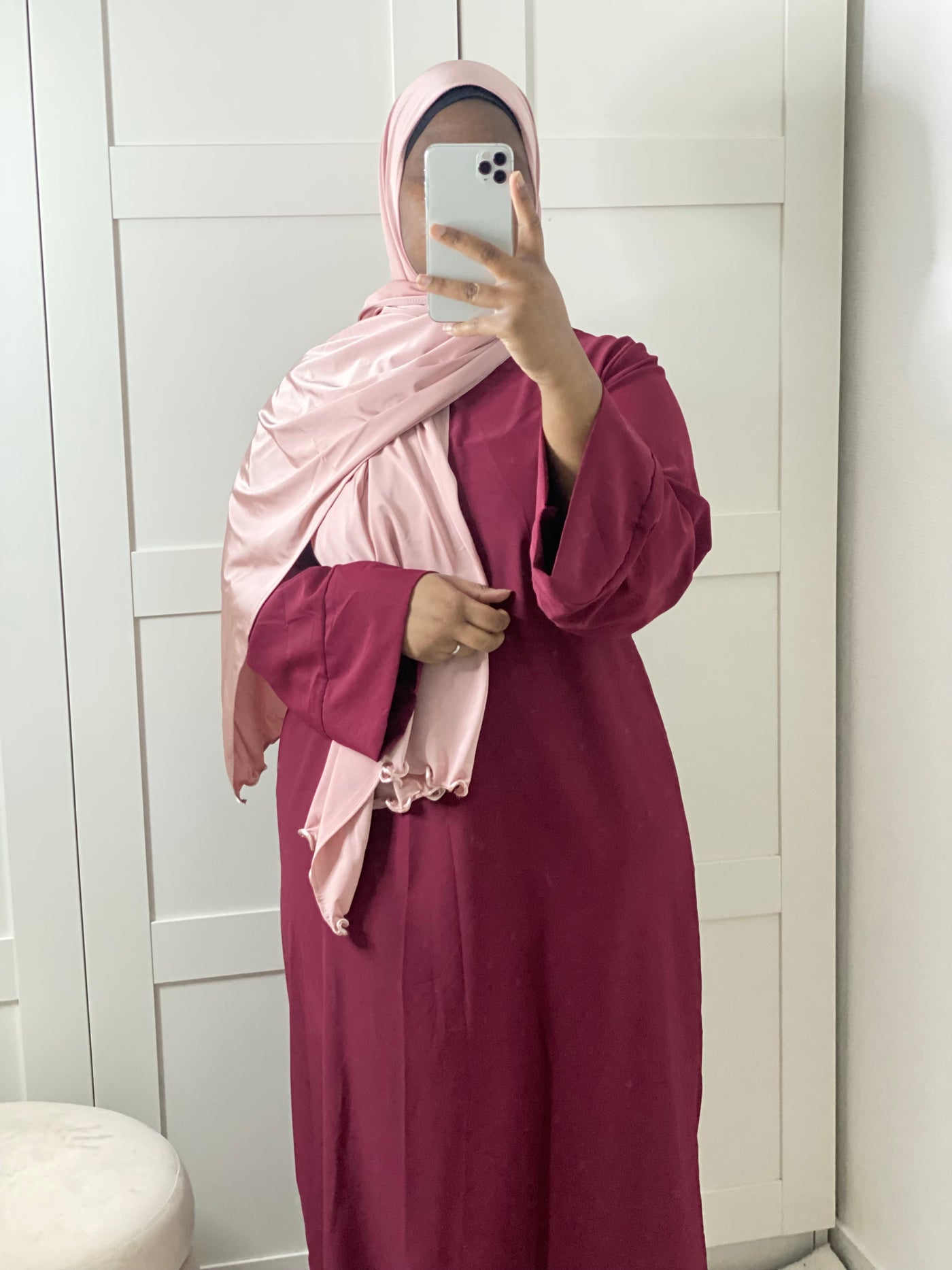 Hijab Satiné Jersey Luxe Premium Froufrou