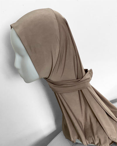 Jersey liquid premium hijab cagoule