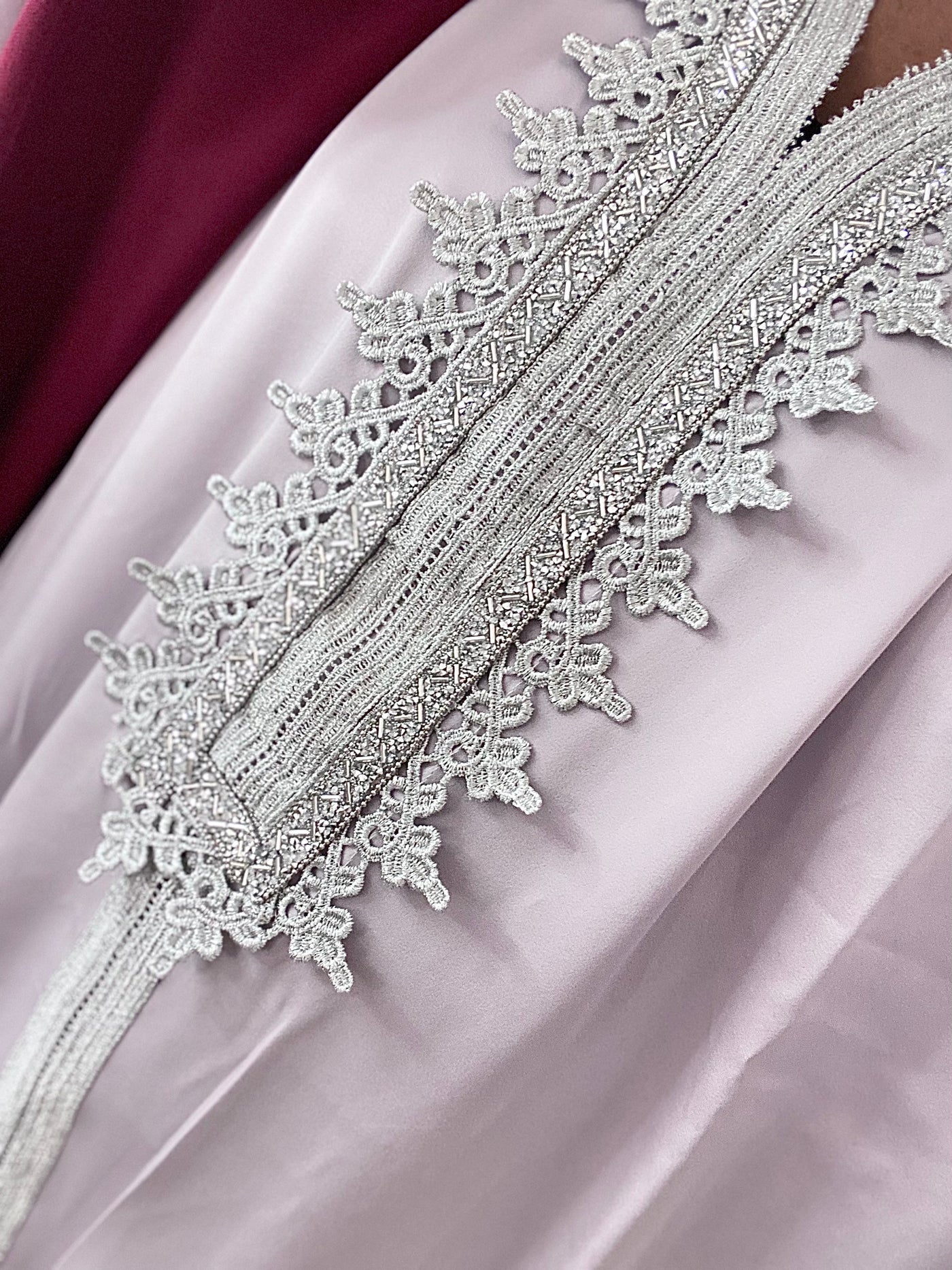 Abaya Dubaï Jana Lilac 