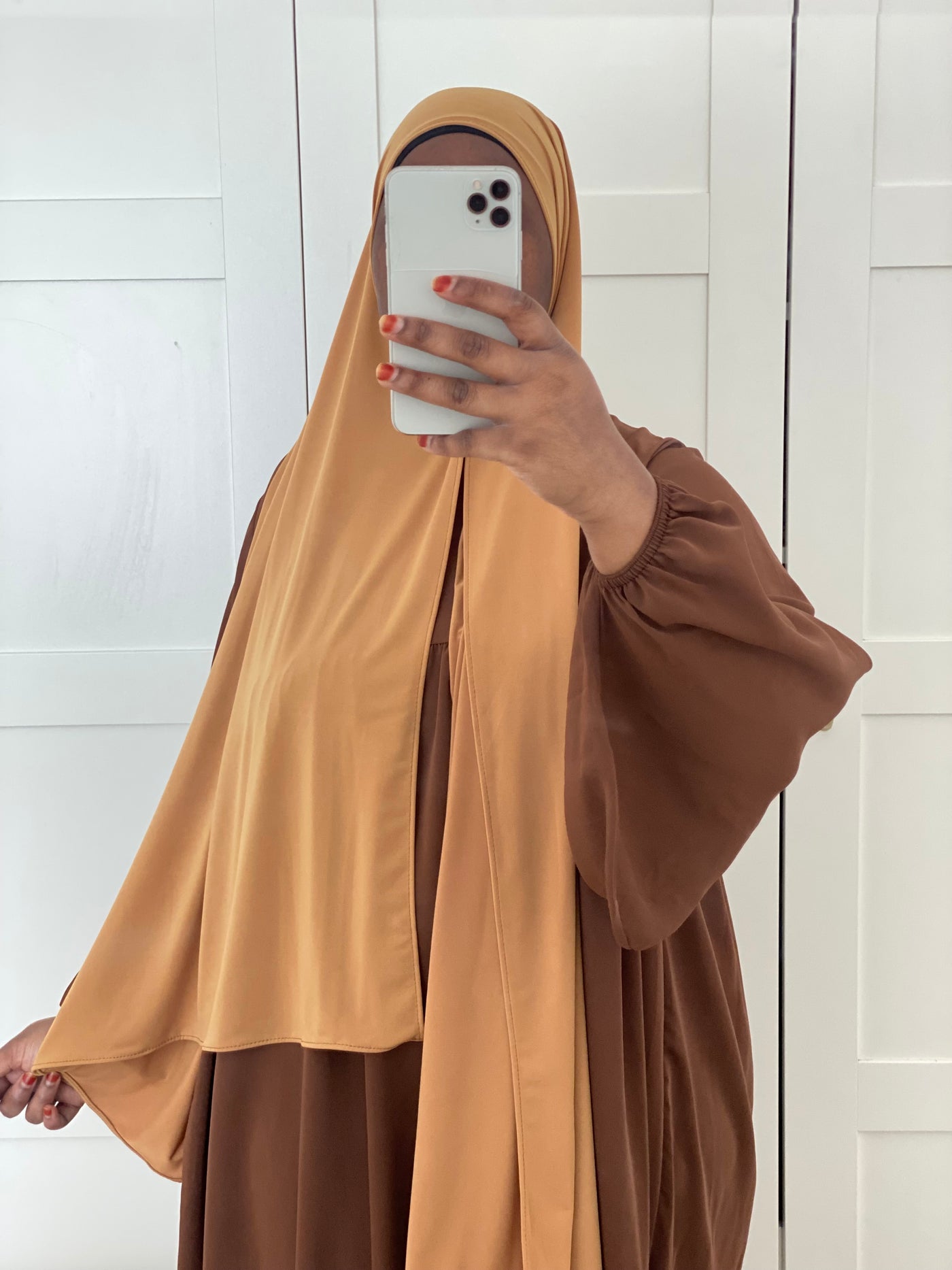 Hijab Jersey premium luxe - Tournesol