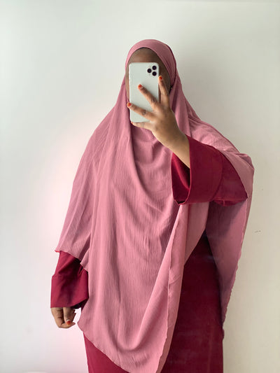 Khimar Jazz Simple - Framboise