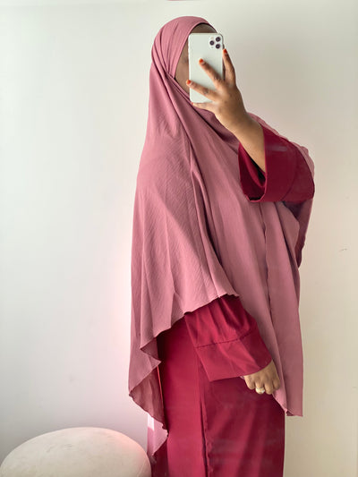 Khimar Jazz Simple - Framboise