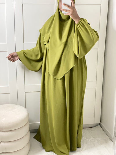 Abaya Catalina - Pistache
