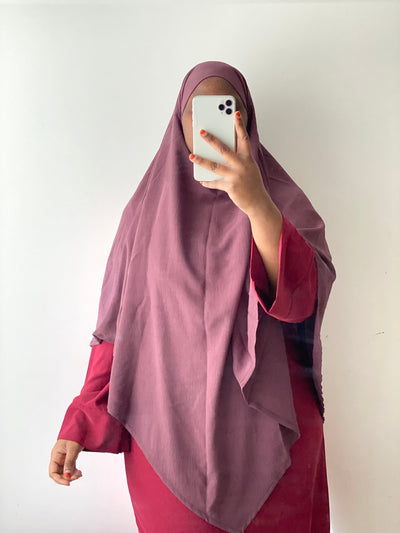 Khimar Jazz Simple - Lilas