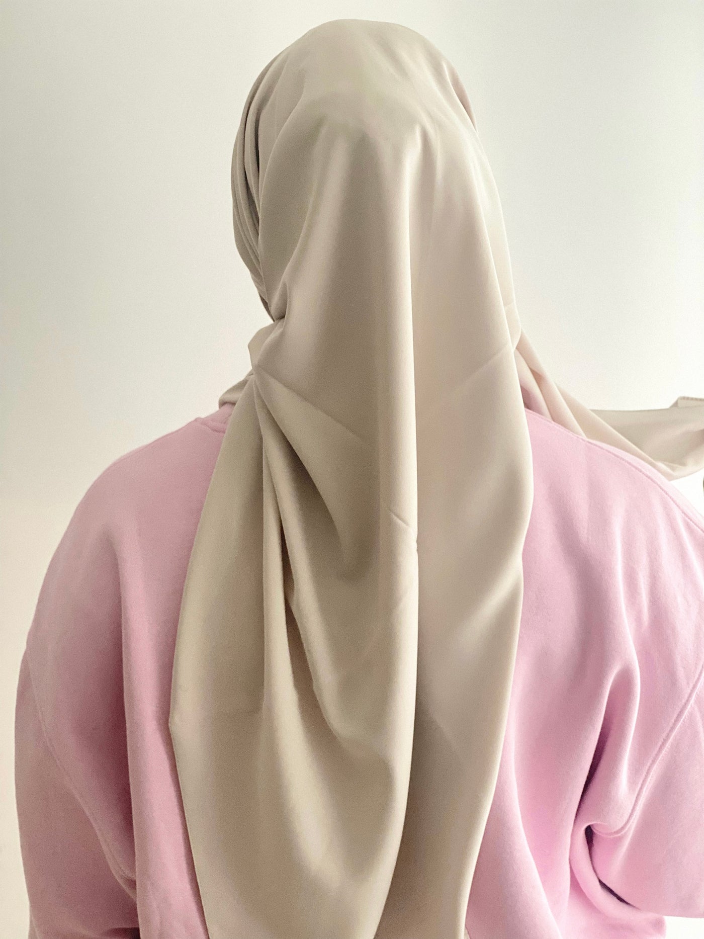 Carré Soie Beige Clair