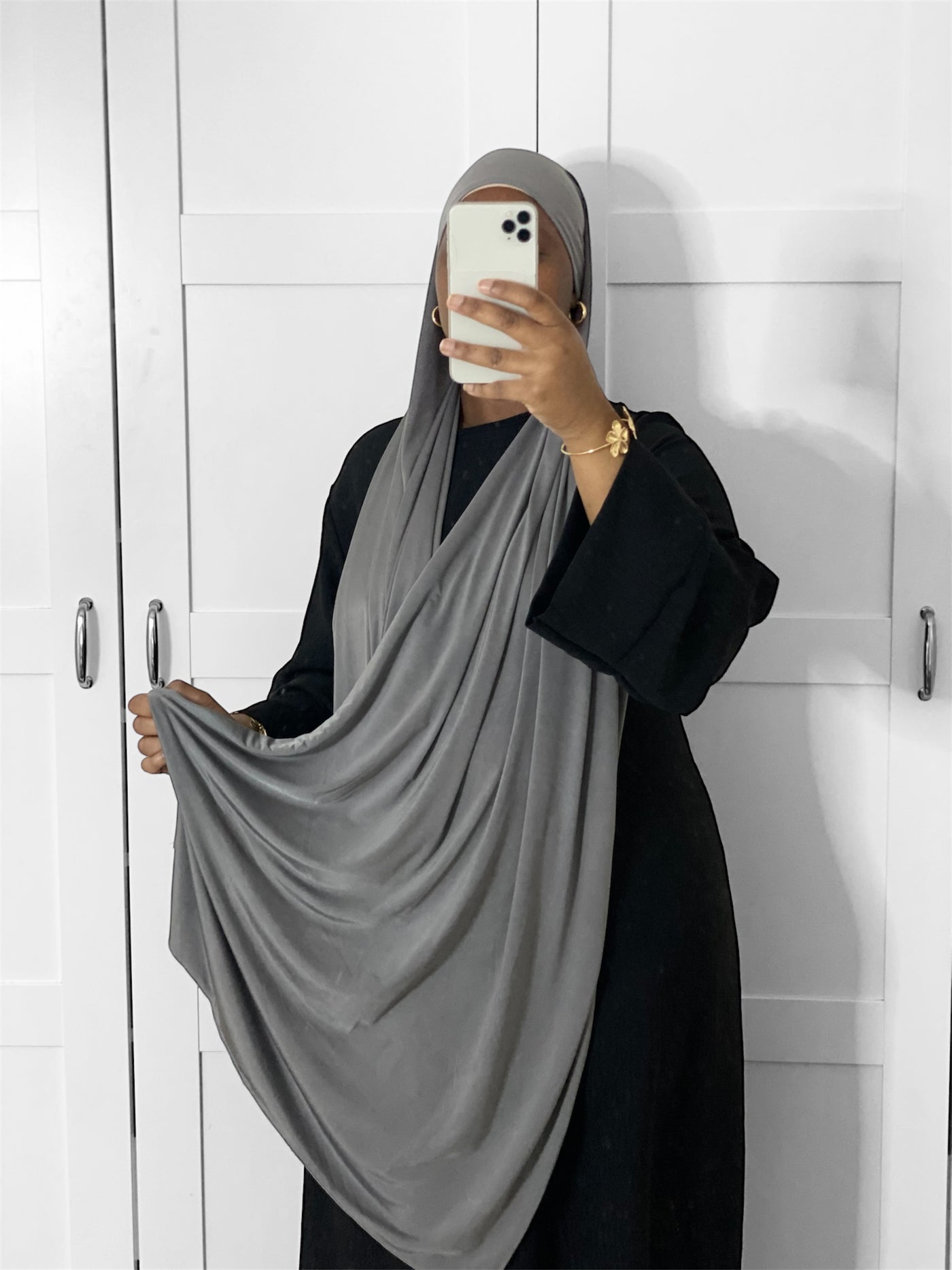 Jersey liquid premium - Gris anthracite
