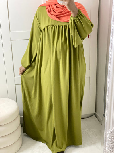 Abaya Catalina - Pistache
