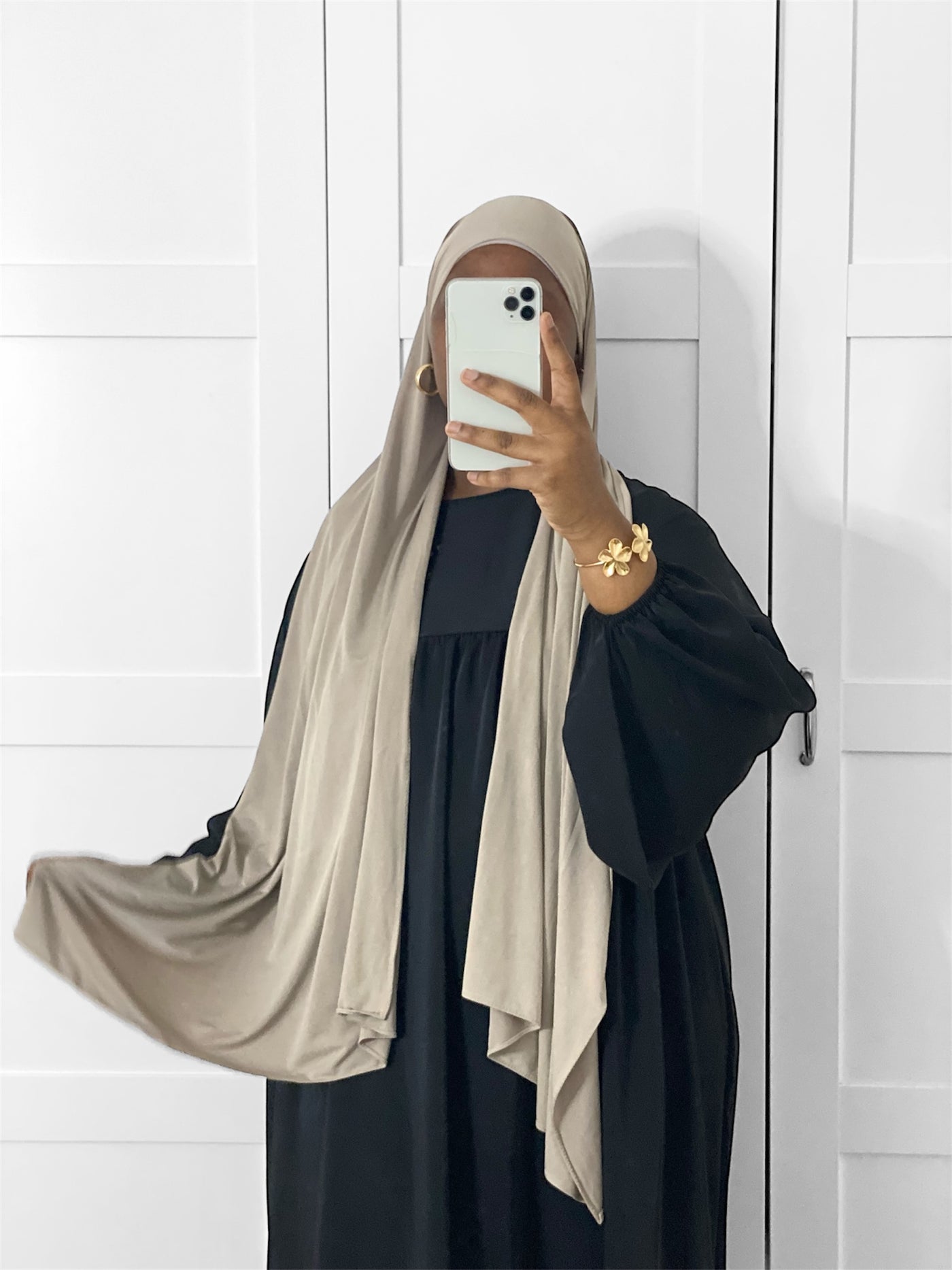 Jersey liquid premium - Taupe