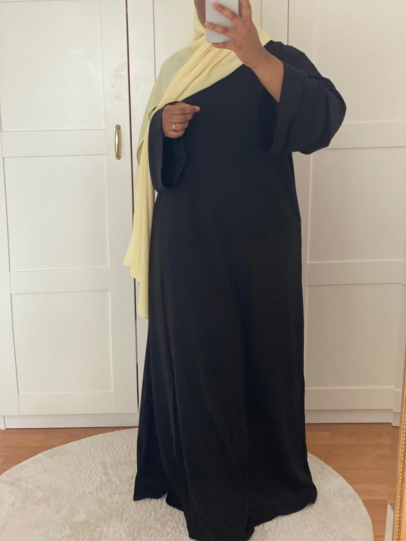 Abaya Al Masturah - Black MONHIJABMODEST