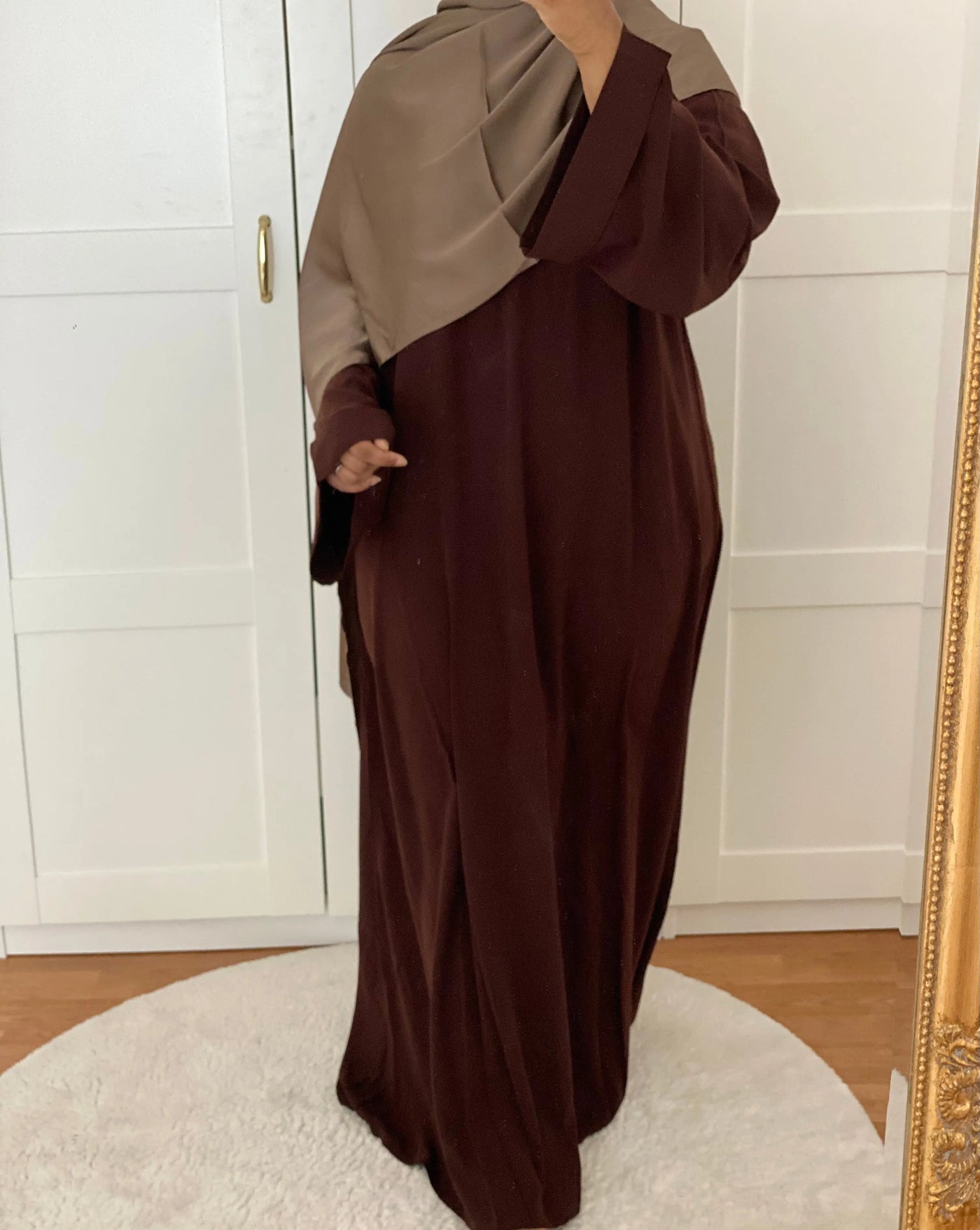 Abaya Al Masturah - Chocolat MON HIJAB MODEST