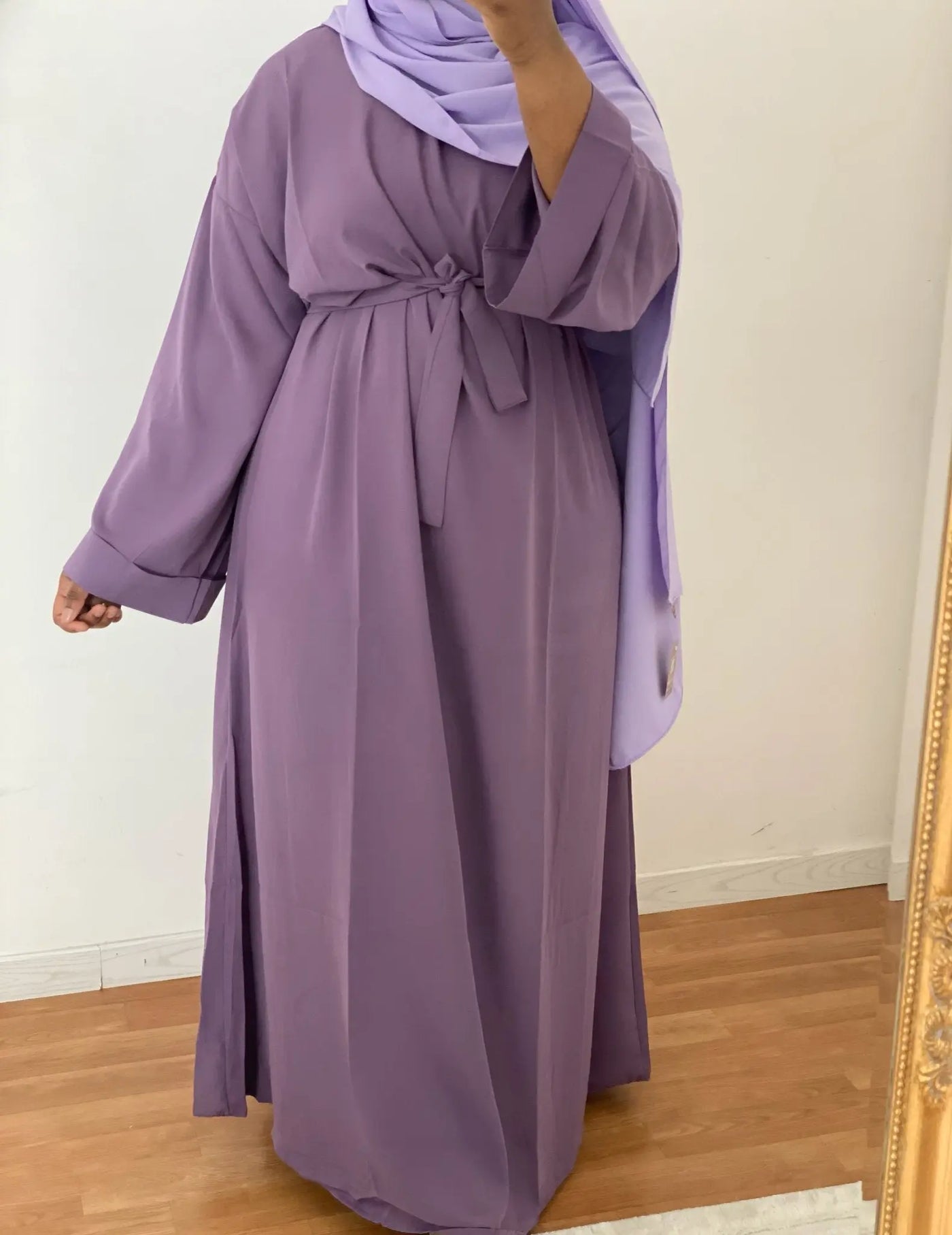 Abaya Al Masturah - Lilac MON HIJAB MODEST co