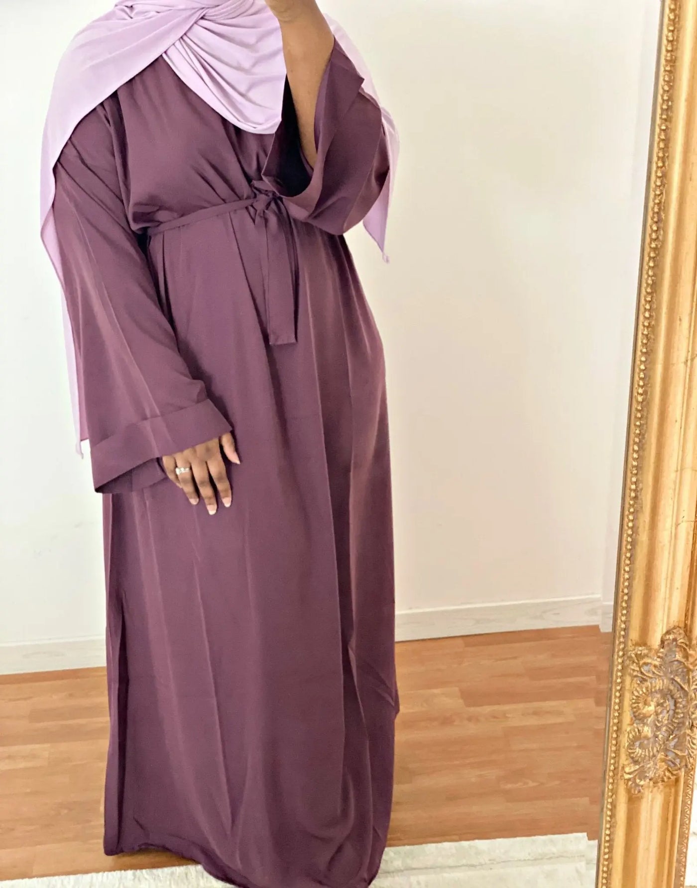 Abaya Al Masturah - Mauve MON HIJAB MODEST co