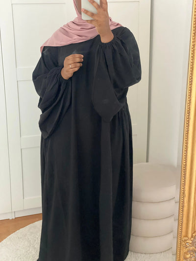 Abaya Alba - Black MON HIJAB MODEST