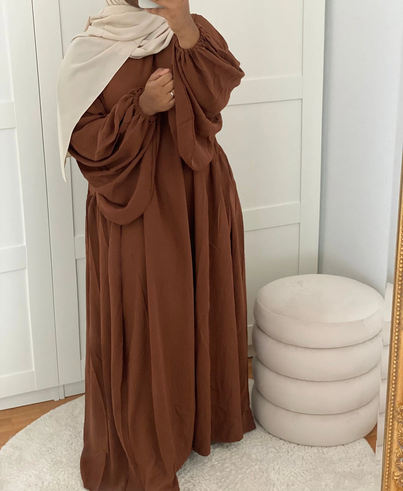 Abaya Alba - Chocolat MON HIJAB MODEST