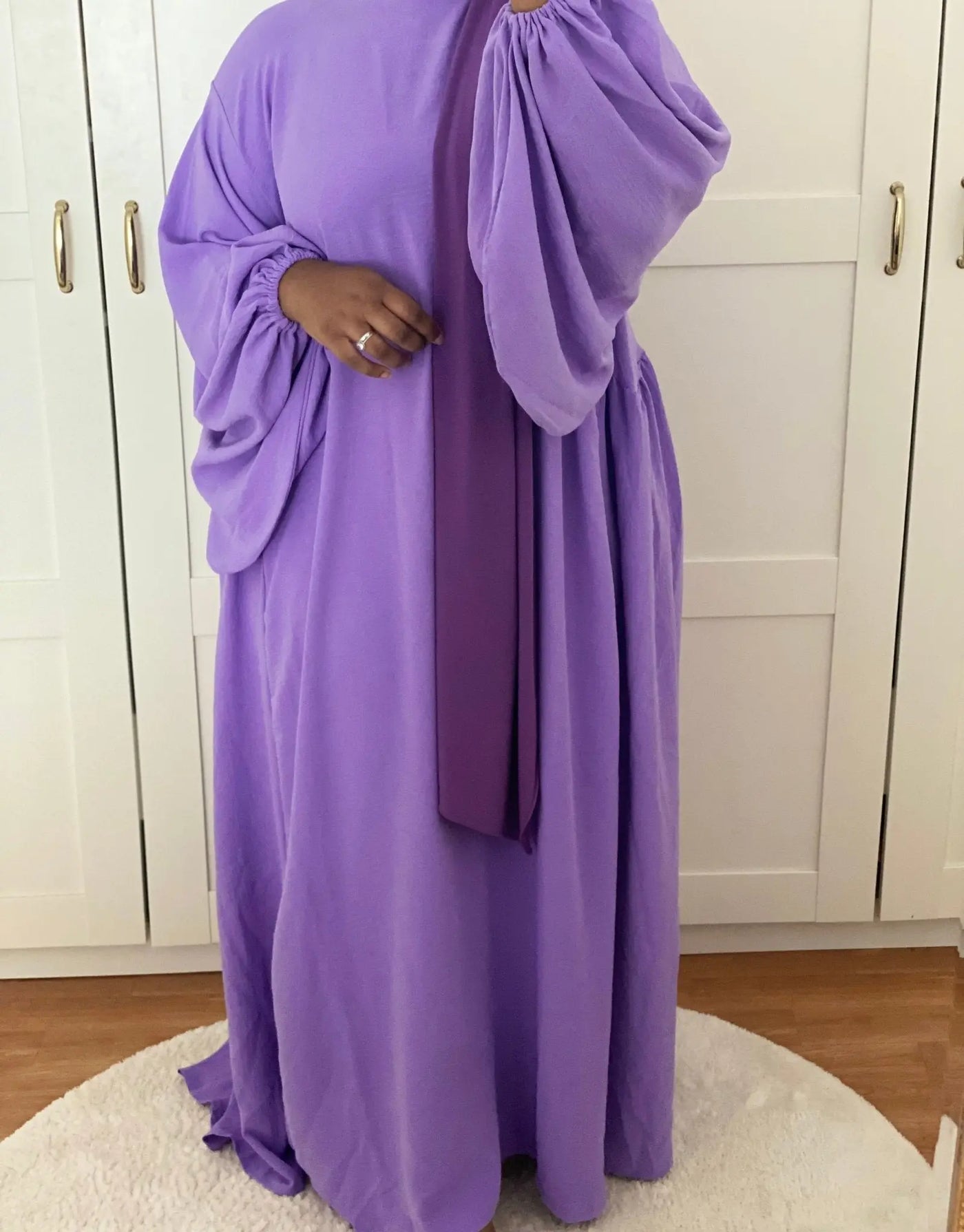 Abaya Alba - Lilas foncé MON HIJAB MODEST co