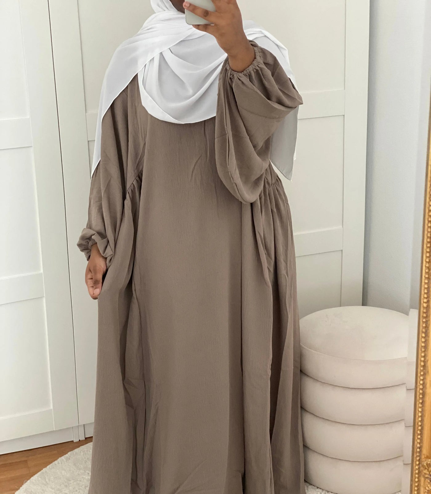 Abaya Alba - Taupe MON HIJAB MODEST