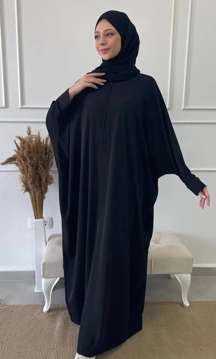 Abaya Amarya - Black - MON HIJAB MODEST co