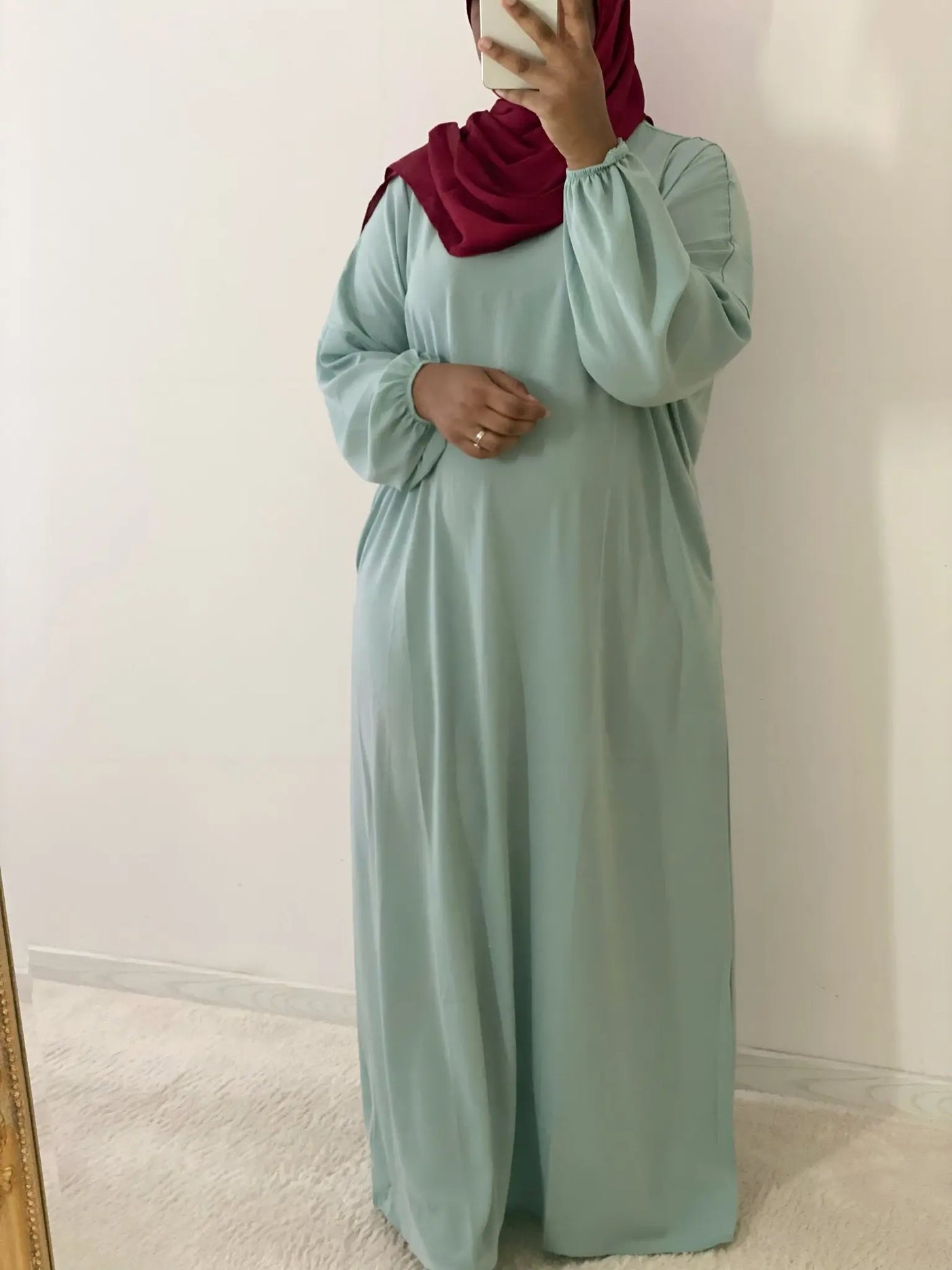 Abaya Balloons - Menthe MON HIJAB MODEST co