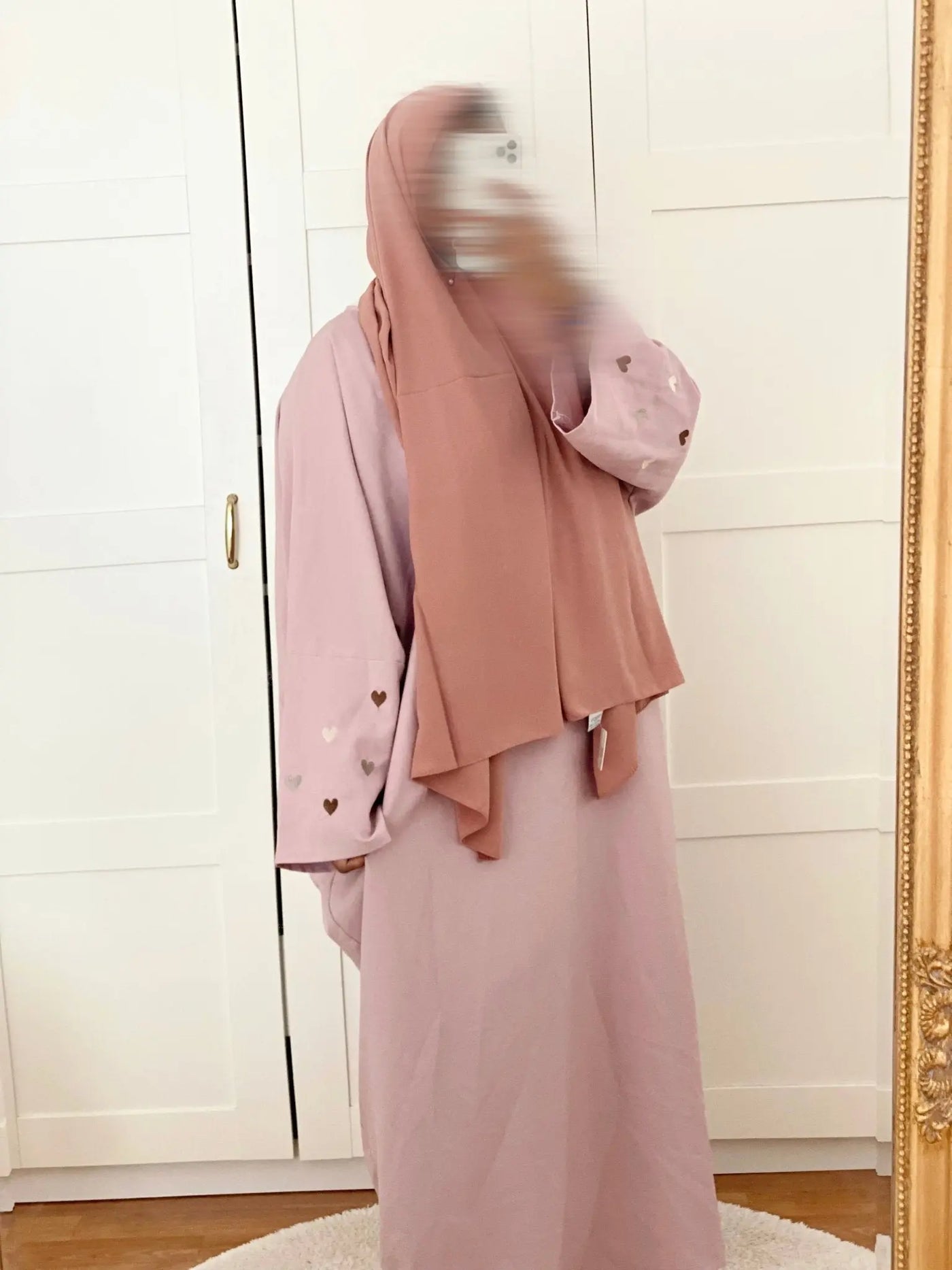 Abaya Cœur Mahera - Bonbon MON HIJAB MODEST co