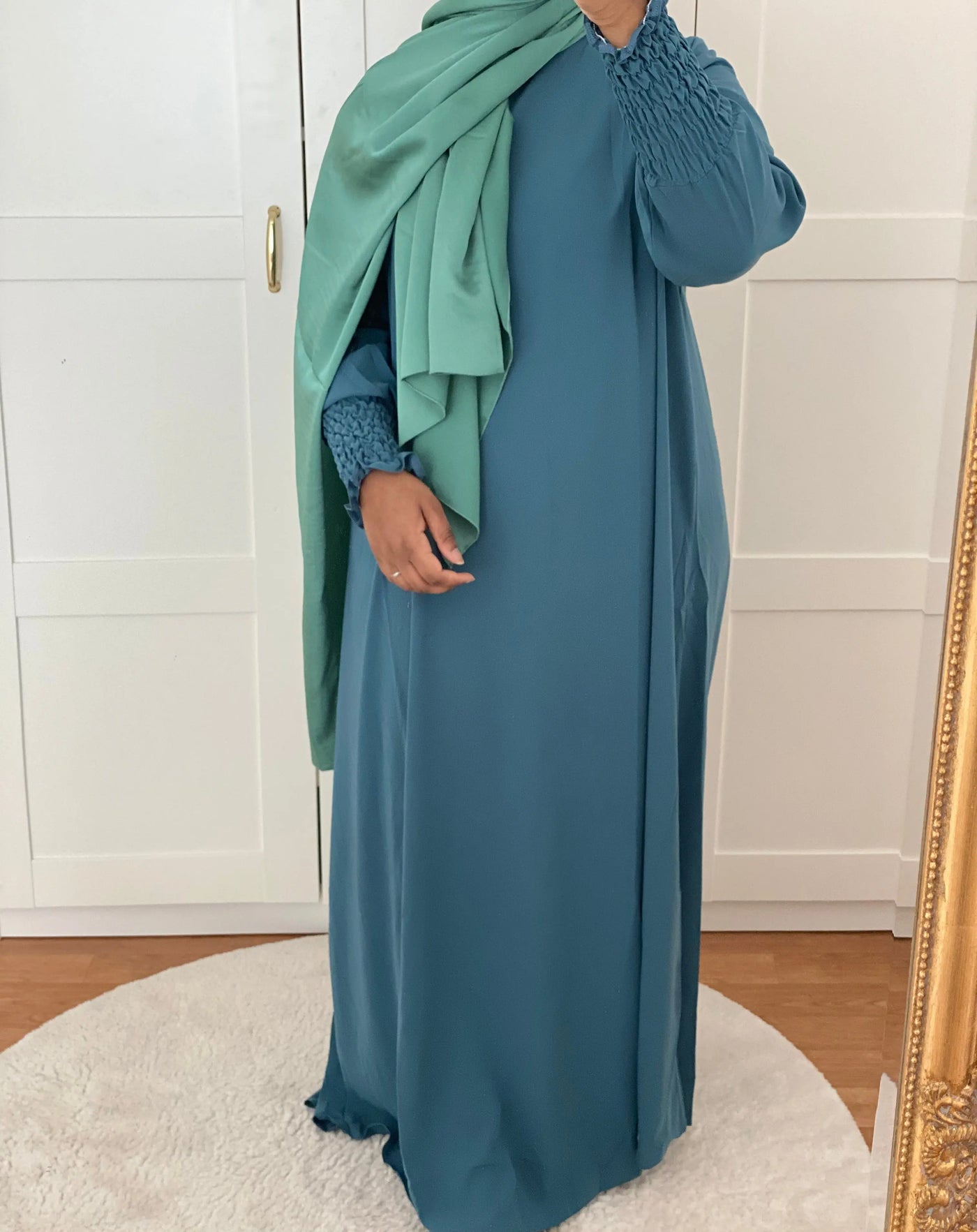 Abaya Emna - Blue Lagoon MON HIJAB MODEST