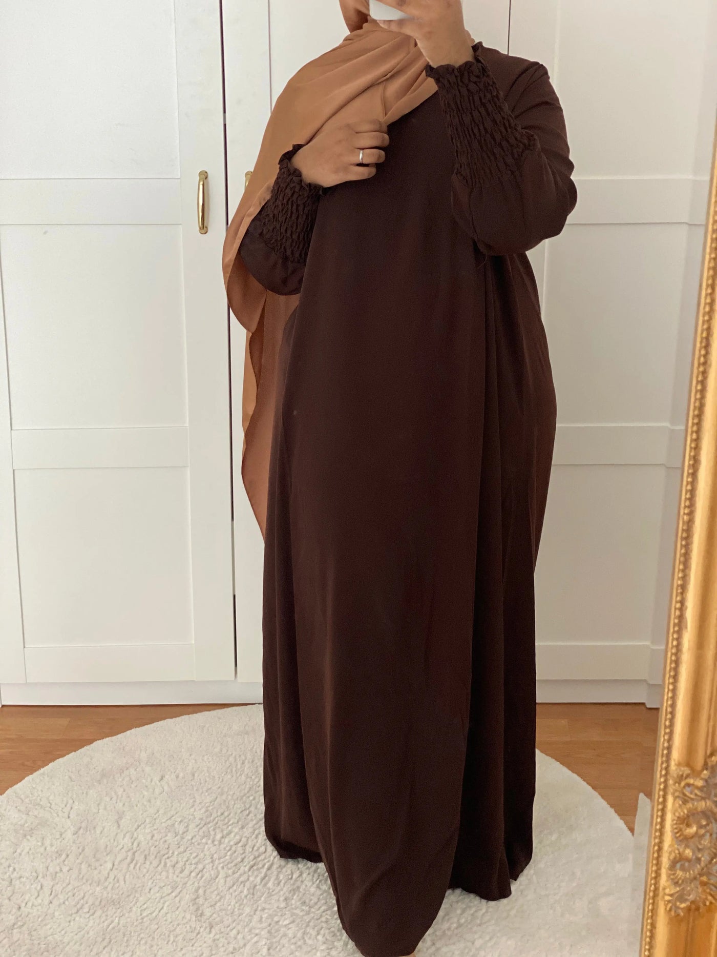 Abaya Emna - Chocolat foncé MON HIJAB MODEST