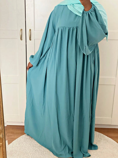 Abaya Esmée - Bleu océan MON HIJAB MODEST co