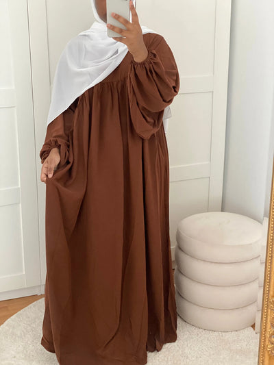 Abaya Esmée - Chocolat MON HIJAB MODEST