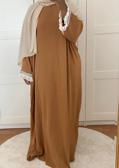 Abaya Esmeralda - Camel MON HIJAB MODEST