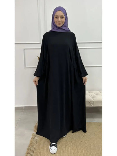 Abaya Jawahra - Black - MON HIJAB MODEST co