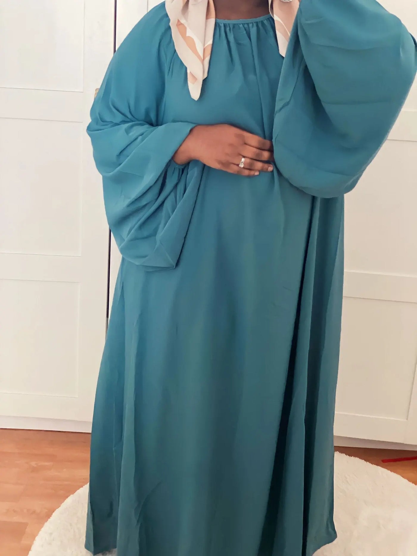 Abaya Lana - Bleu Canard MON HIJAB MODEST co