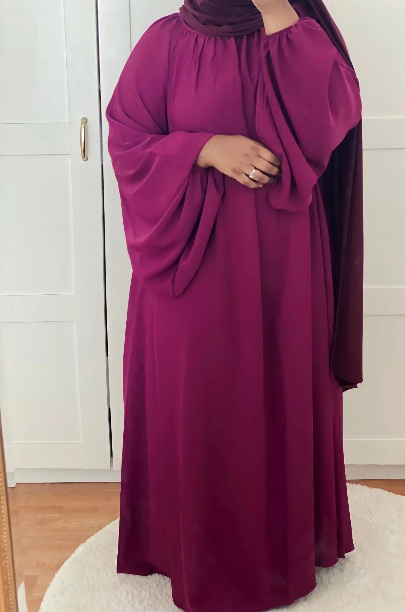 Abaya Lana - Prune MON HIJAB MODEST co