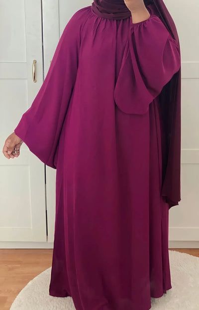 Abaya Lana - Prune MON HIJAB MODEST co