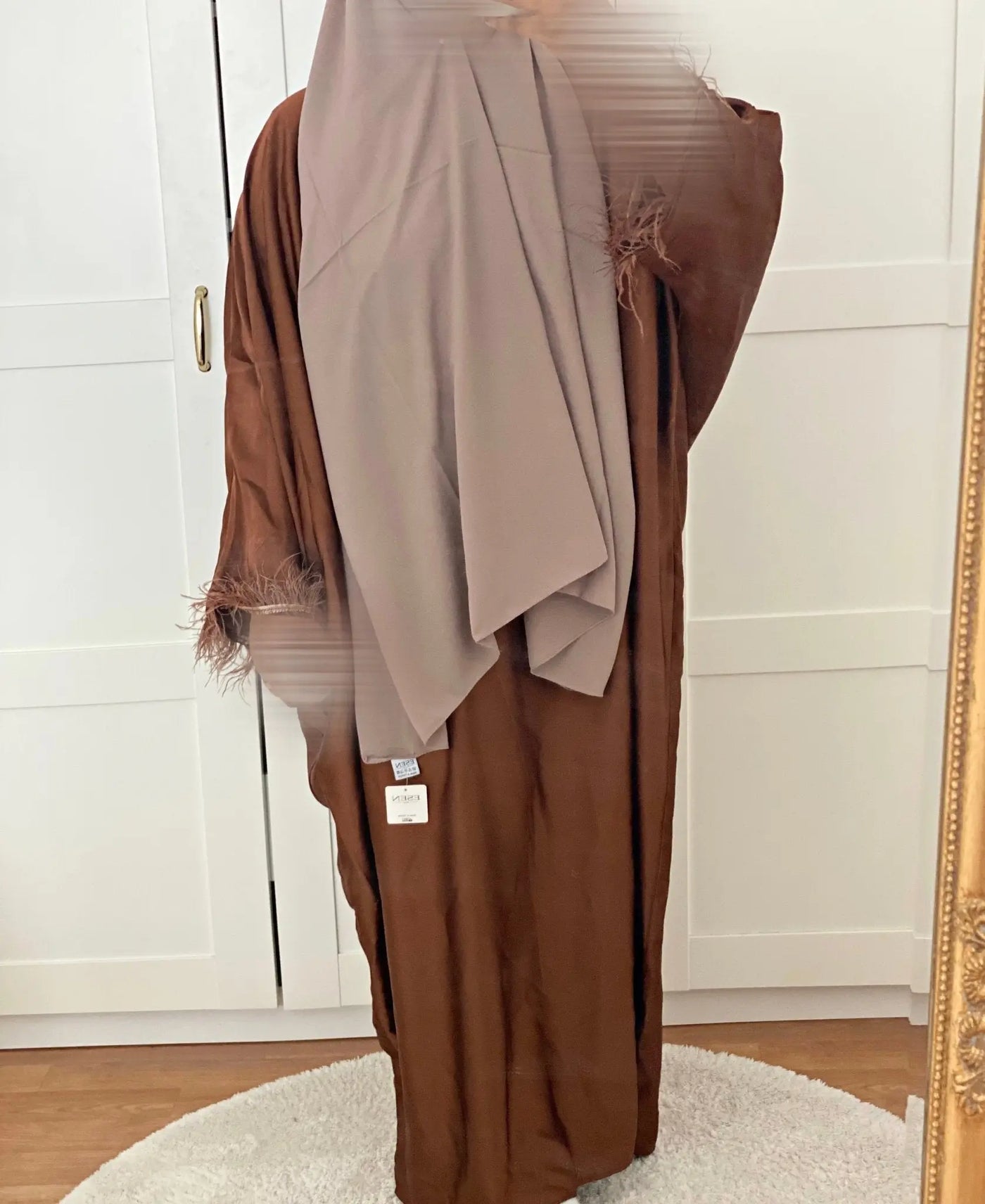 Abaya Lys - Chocolat MON HIJAB MODEST co