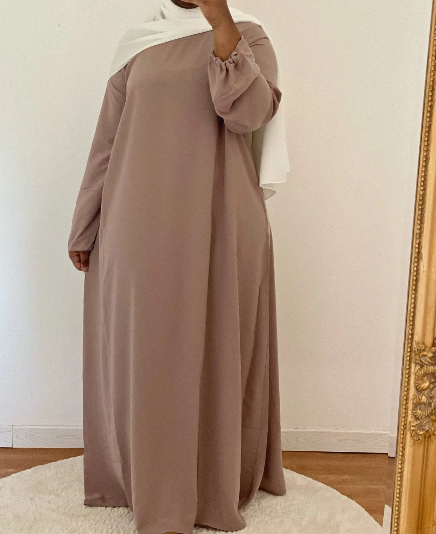 Abaya Modesty - Nude MON HIJAB MODEST