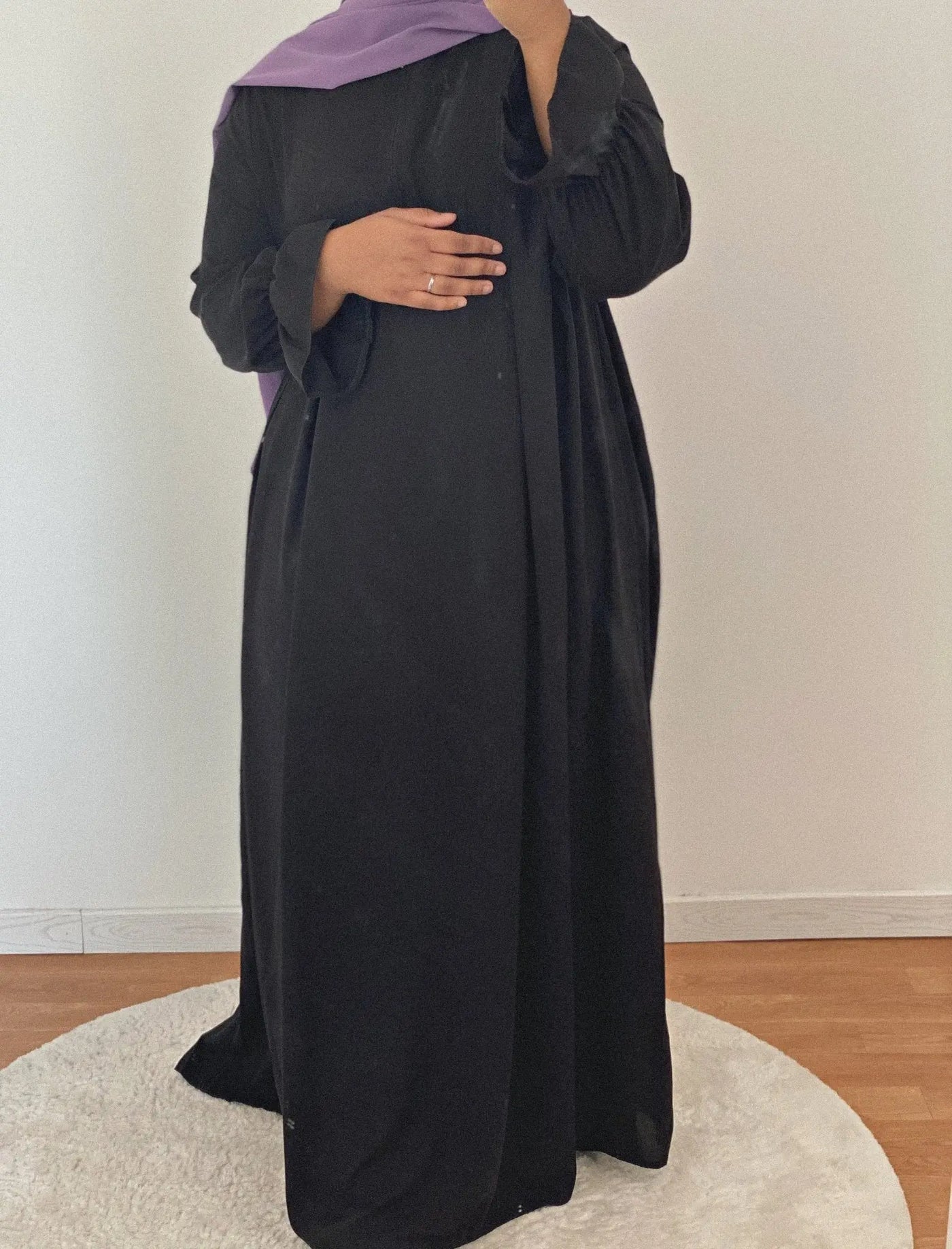 Abaya Yasmin - Black MON HIJAB MODEST