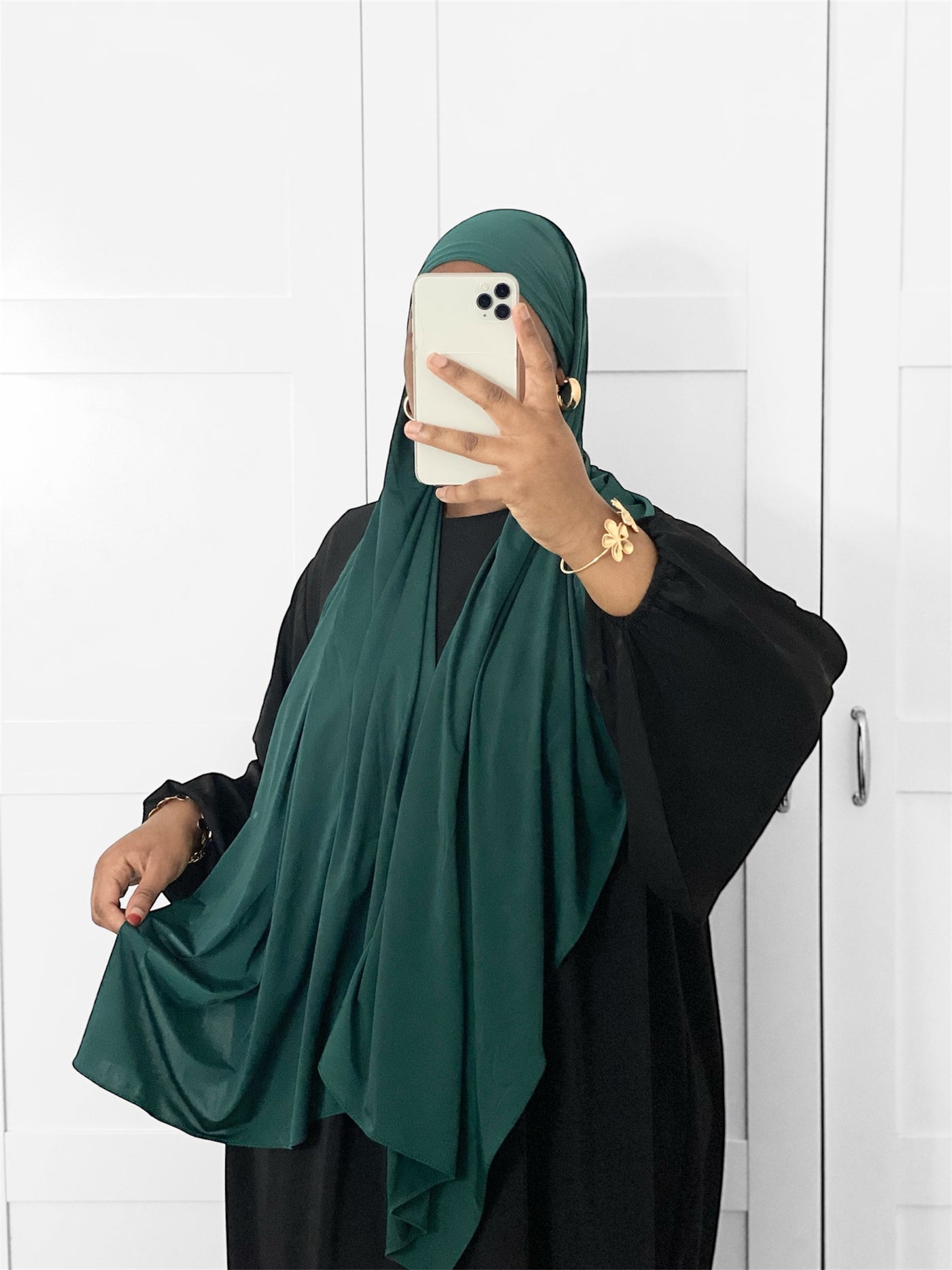 Jersey liquid premium - vert émeraude
