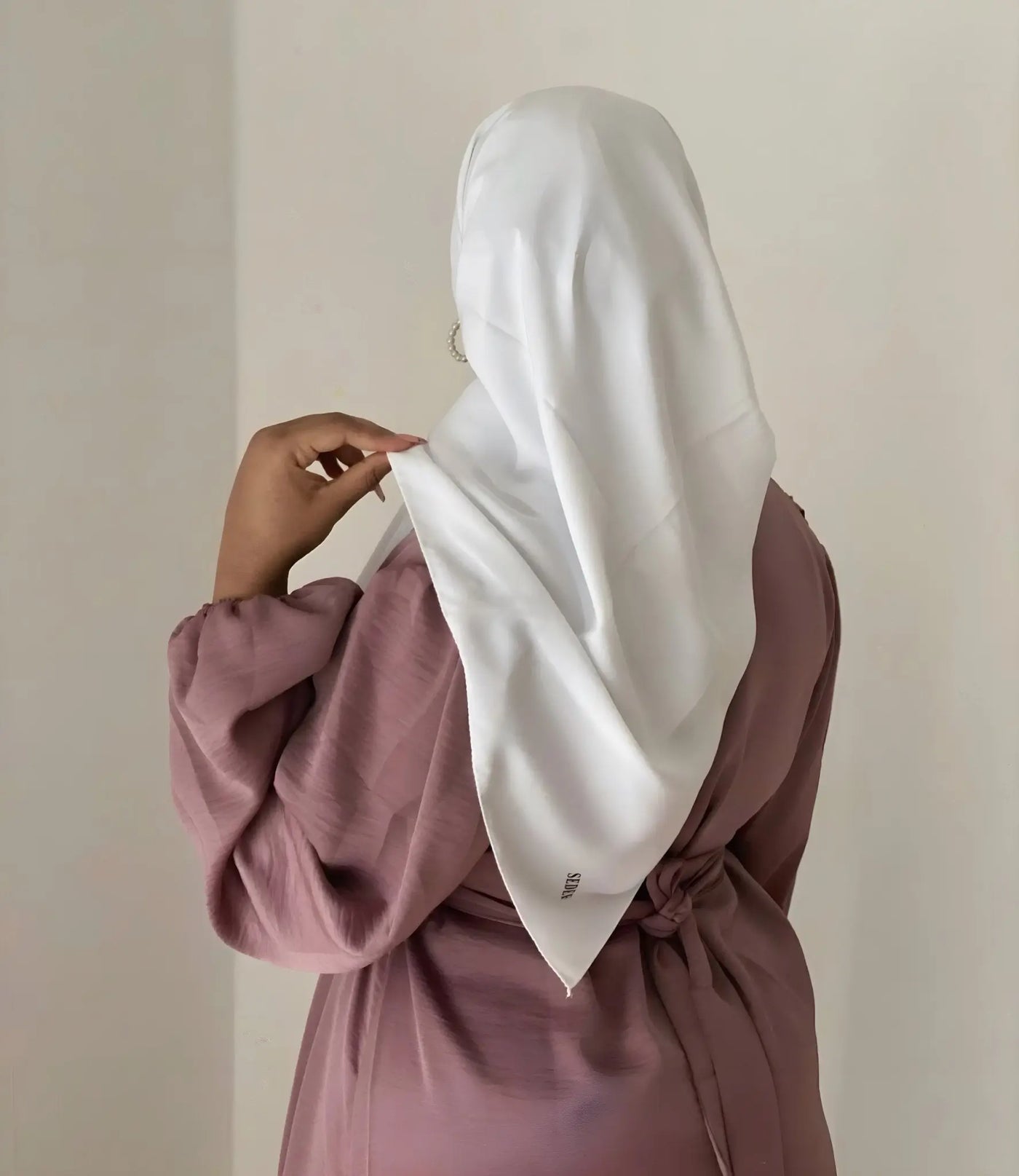 Carré de Soie - Blanc MON HIJAB MODEST