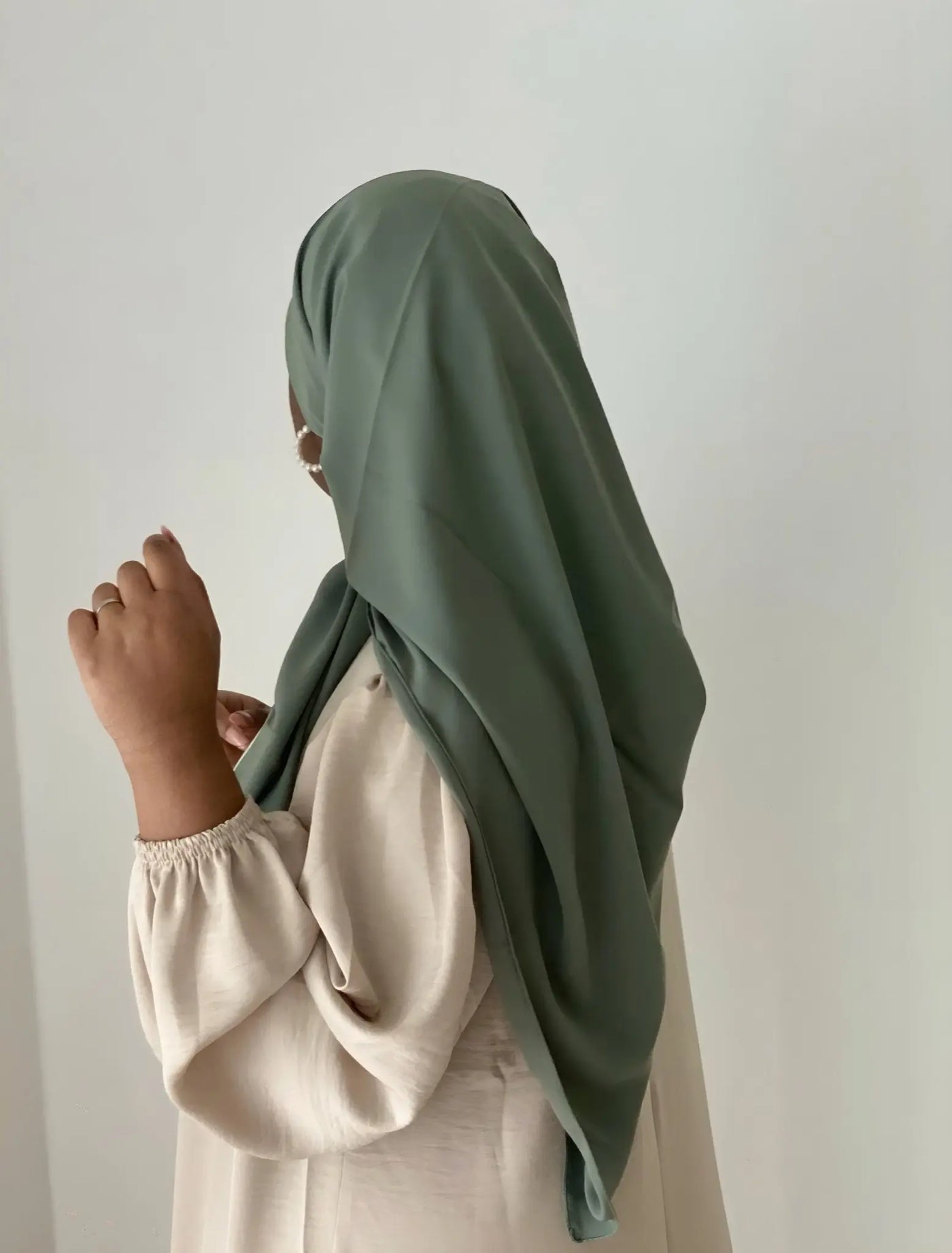 Carré de Soie - Vert d’eau MON HIJAB MODEST