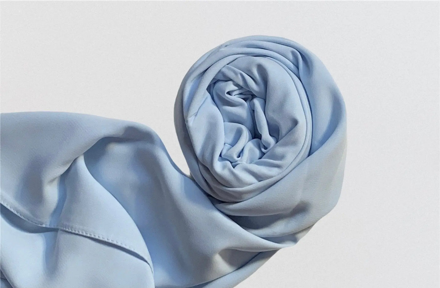 Hijab Soie de Médine - Babysky Blue - MON HIJAB MODEST co