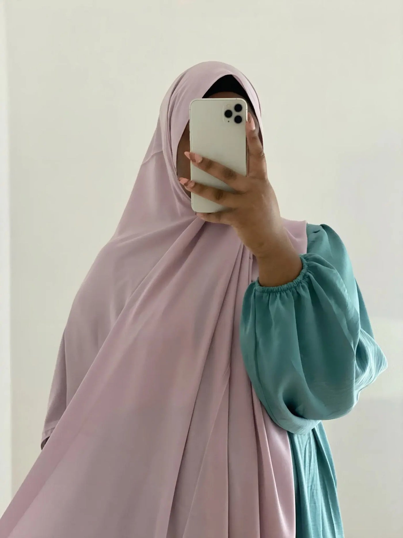 Hijab Soie de Médine - Rose clair MON HIJAB MODEST
