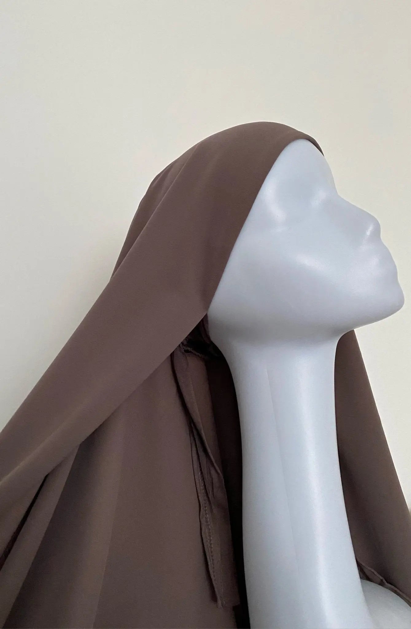 Hijab à enfiler - Brun taupe Mon Hijab Modest