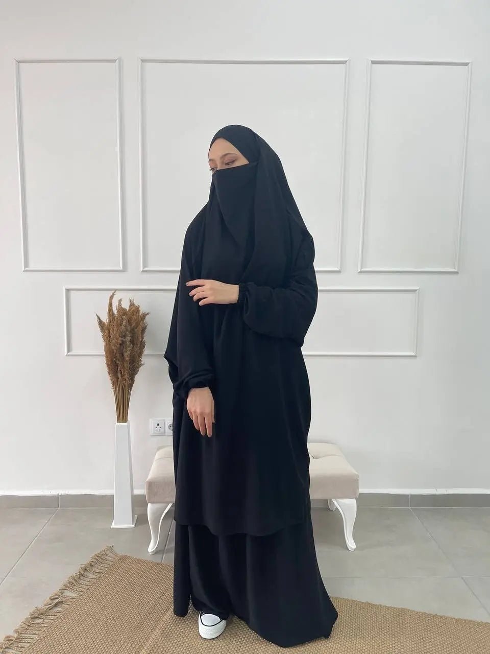 Jilbab Qualité Supérieure - Black - MON HIJAB MODEST co
