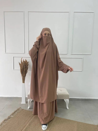 Jilbeb Qualité Supérieure - Caramel - MON HIJAB MODEST co