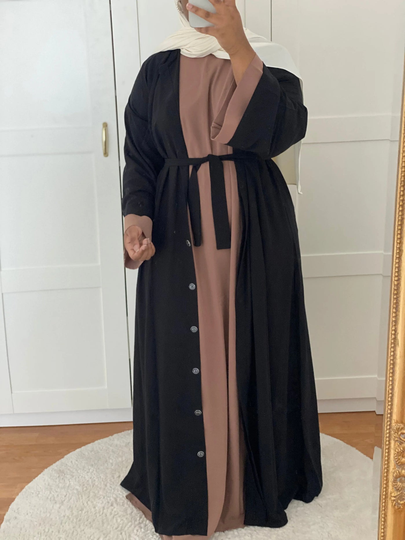 Kimono Madaleina - Black MON HIJAB MODEST