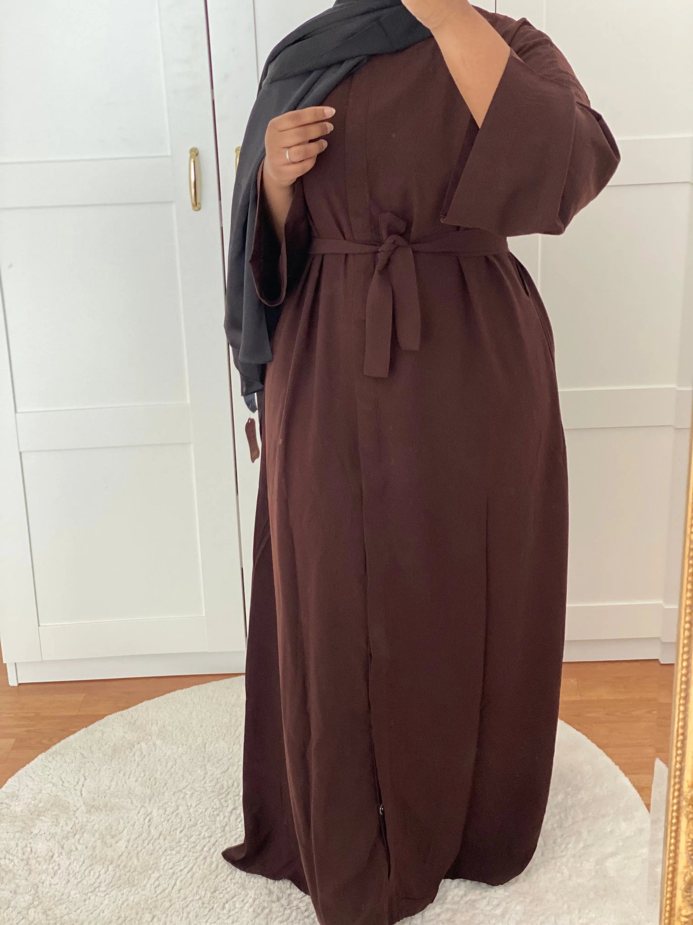 Kimono Madaleina - Chocolate MON HIJAB MODEST