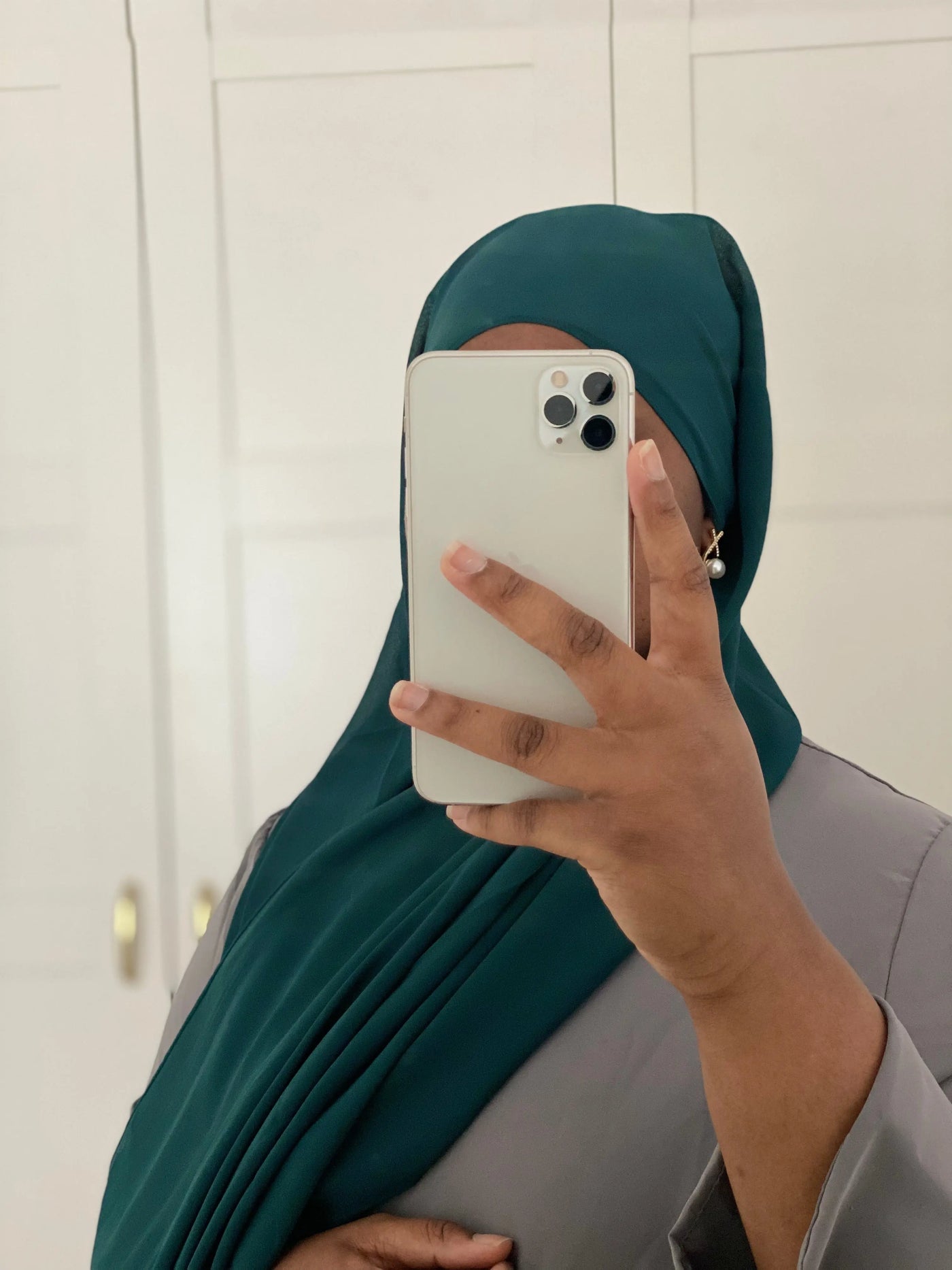 Mousseline de crêpe - Émeraude MON HIJAB MODEST co