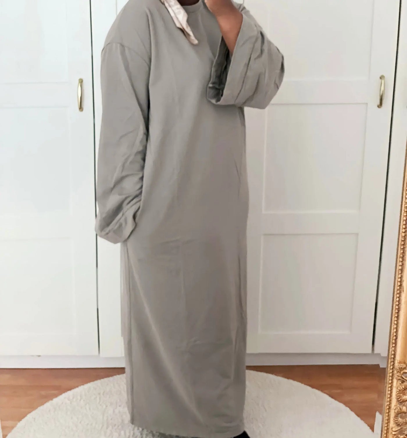 Robe Teeshirt - Taupe MON HIJAB MODEST co