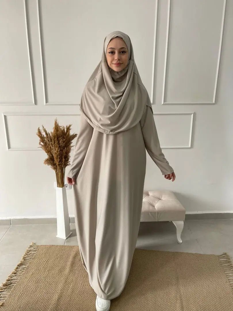 Robe de prière - Nude - MON HIJAB MODEST co